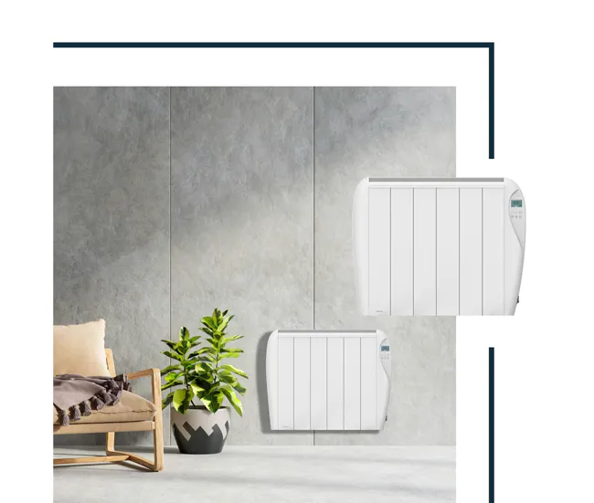 Alta Duración Emisor térmico Infiniton HD-ET12 1200W 6 programas mando distancia blanco