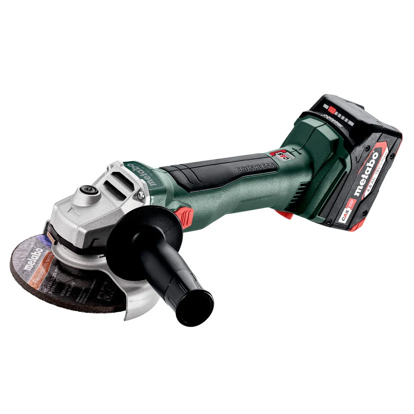 Amoladora baterí METABO W 18 L BL 9-125 Resistentes Derrames
