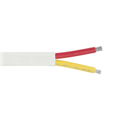 12 AWG 2 Conductor Nieve Jacket Red and Yellow Duplex Boat Flat Cable para Dispositivos de Alto Consumo