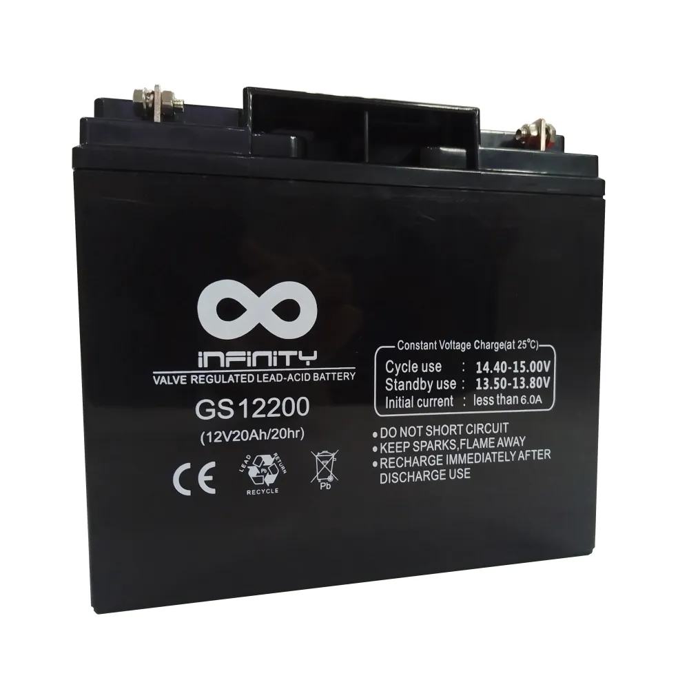 Baterí Infinity 12V 20Ah - Solución de Respaldo Energético Resistentes Derrames