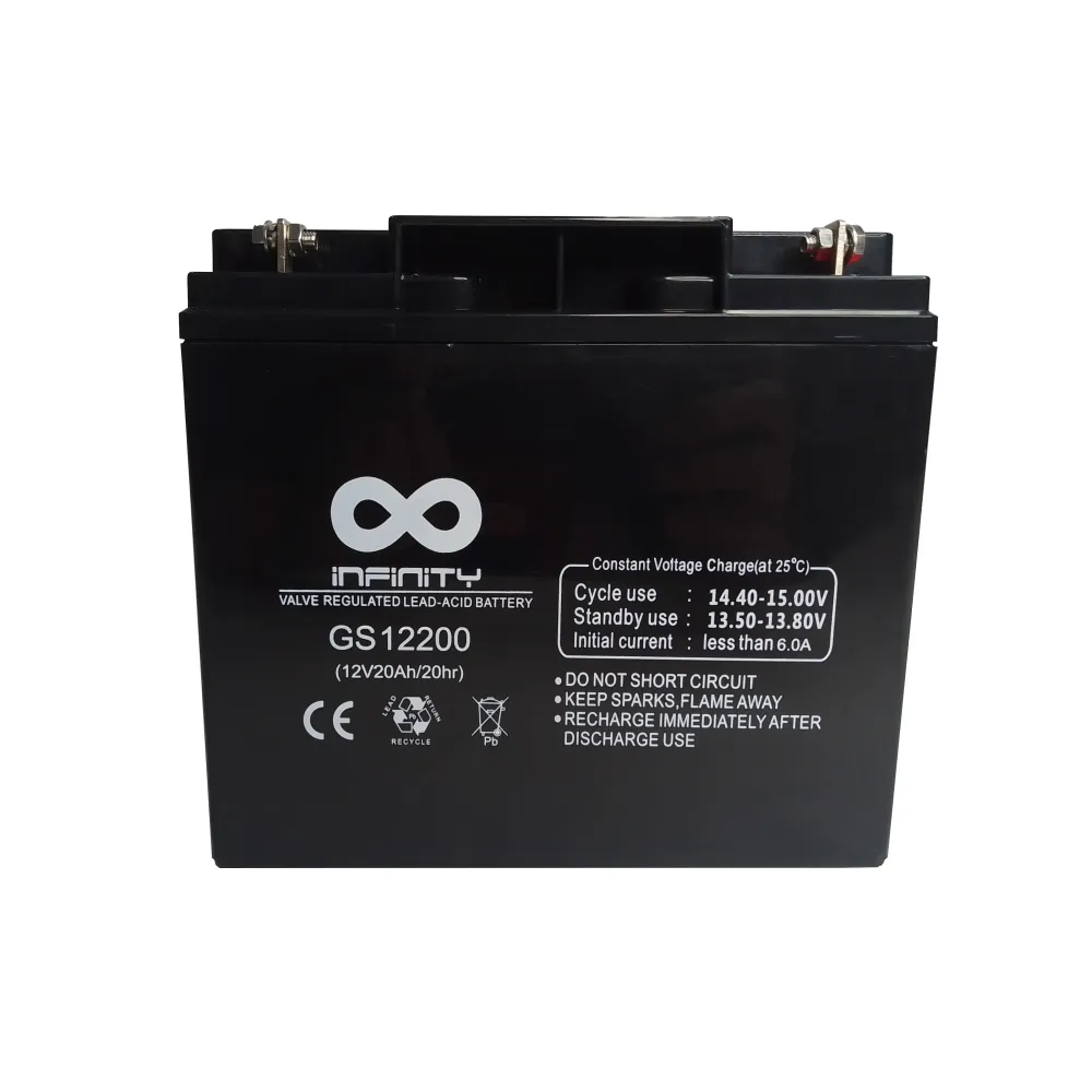 Baterí Infinity 12V 20Ah - Solución de Respaldo Energético Resistentes Derrames