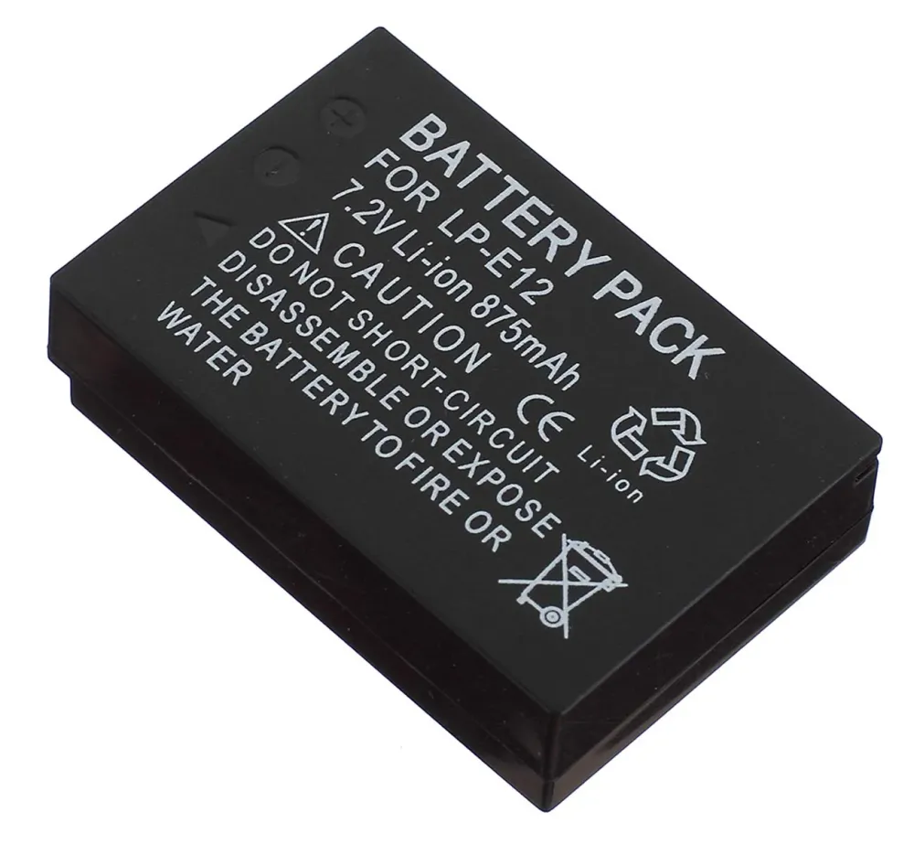 Baterí LP-E12 de Baja Autodescarga