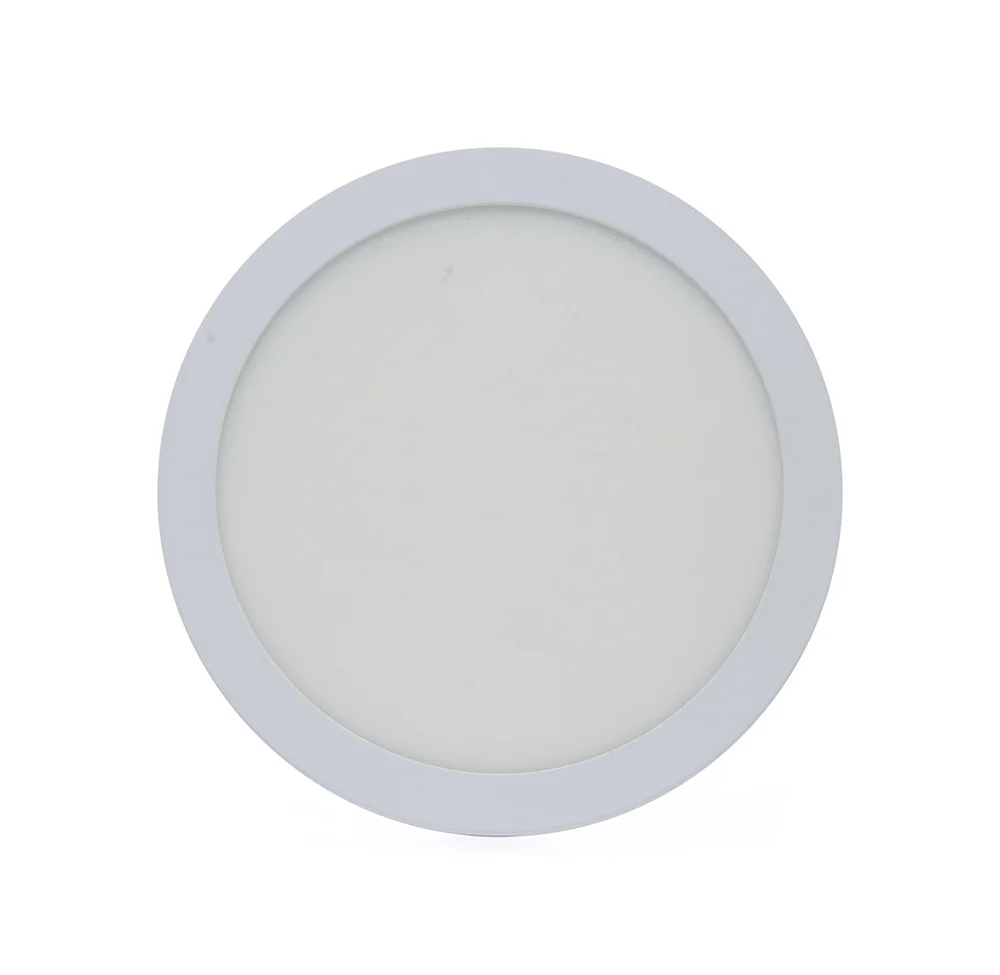 Baterí de 9V PANEL LED REDONDO PARA SOBREPONER 12W LUZ CÁLIDA