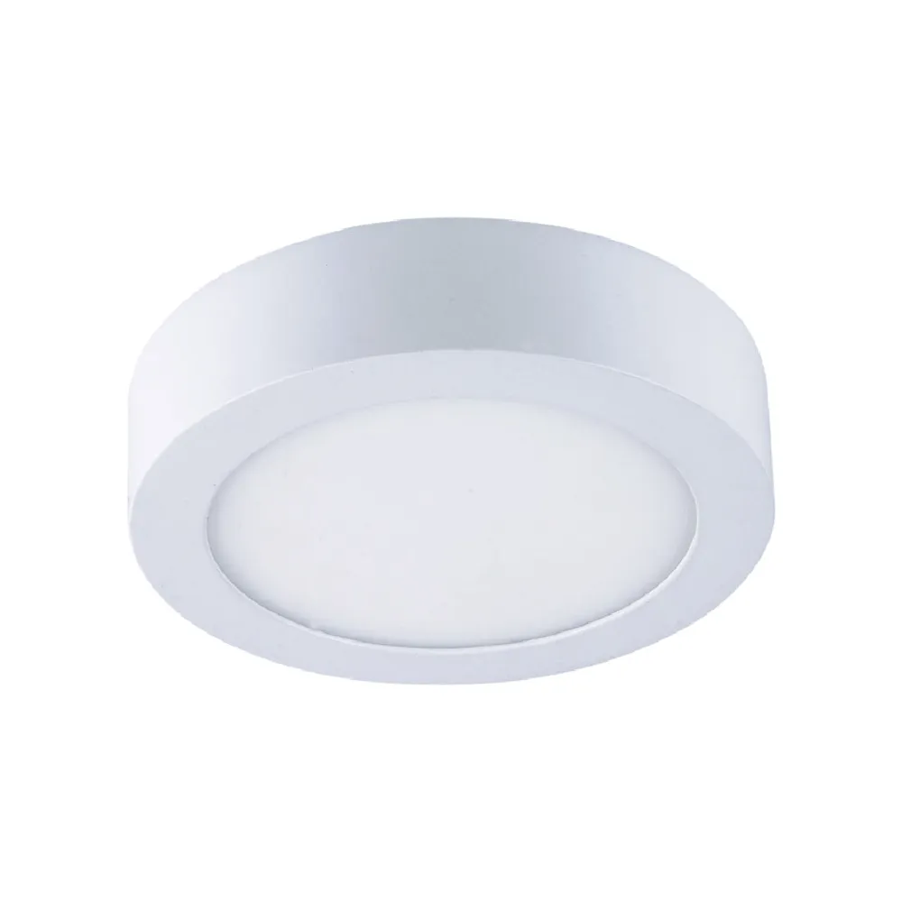 Baterí de 9V PANEL LED REDONDO PARA SOBREPONER 12W LUZ CÁLIDA