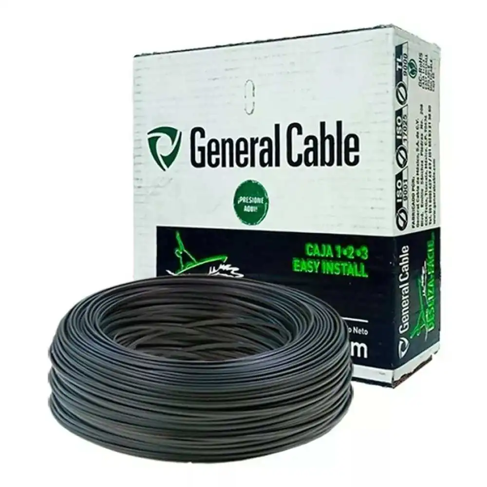 Caja cable thw-ls pdic calibre 12 negro general cable con Certificación RoHS