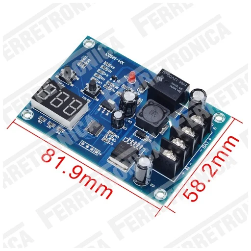 Certificadas CE Modulo Control y Cargador de Baterias 12V ~ 24V XH-M603