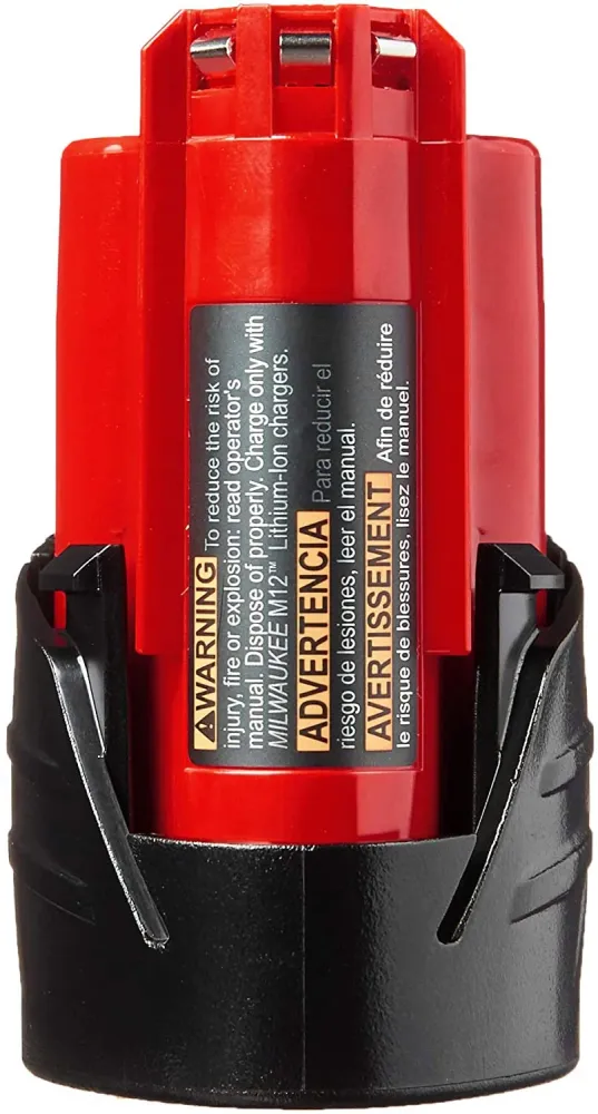 Pack de Pilas Baterí 12V 2Ah Milwaukee M12B2