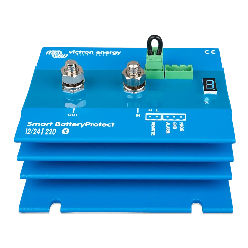 Pilas de Reloj Con app Battery Protect 12V/24V 220A Victron Energy