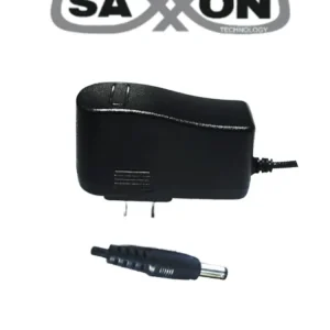 SAXXON PSU12015E - Fuente de Poder Regulada de 12 Vcc 1.5 Amperes/ Conector Macho/ Extraordinario para Camaras de CCTV/ Us...