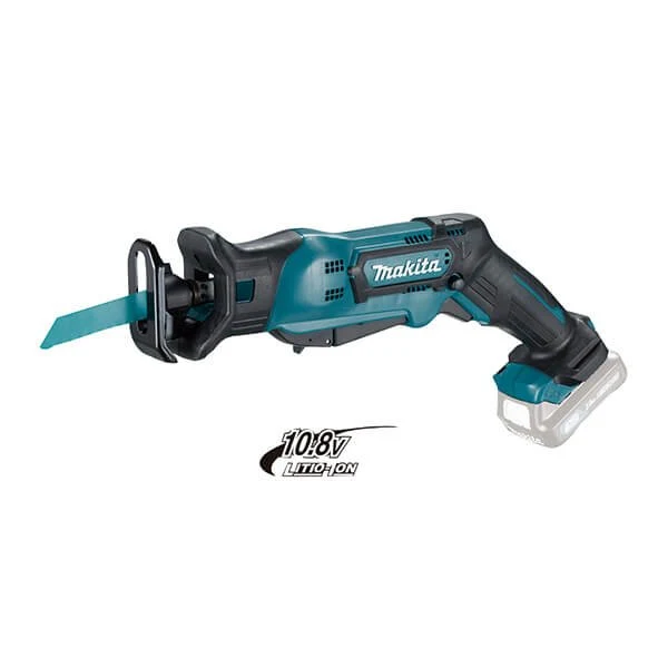 Sierra Sable 12Vmax CXT con 2 hojas Makita JR103DZ con Tecnologí de Larga Duración