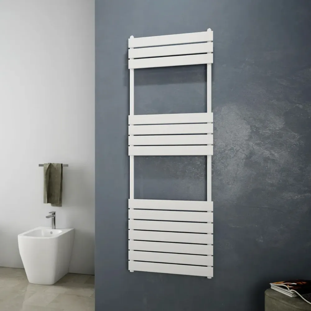 Termoarredo idraulico modello Ritmo 1213x500 mm e 575W - Bianco con Garantí
