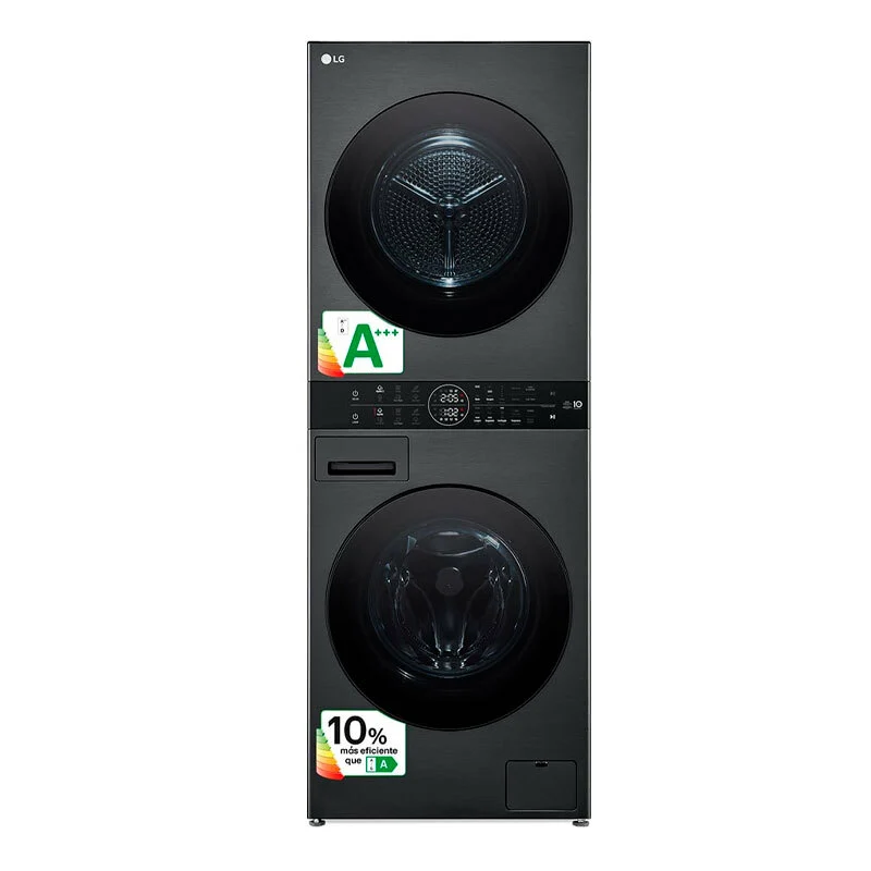 Torre de lavado LG WT1210BBF Negro Grafito