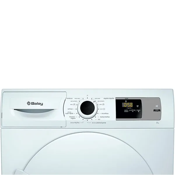 Líquido Secadora con bomba de calor Balay 3SB286B Carga Frontal 8Kg + Blanca