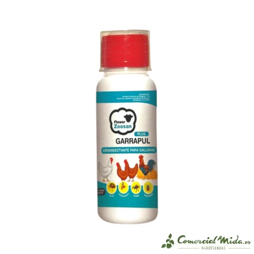 Adhesivo Insecticida Garrapul Plus Gallinas 125cc