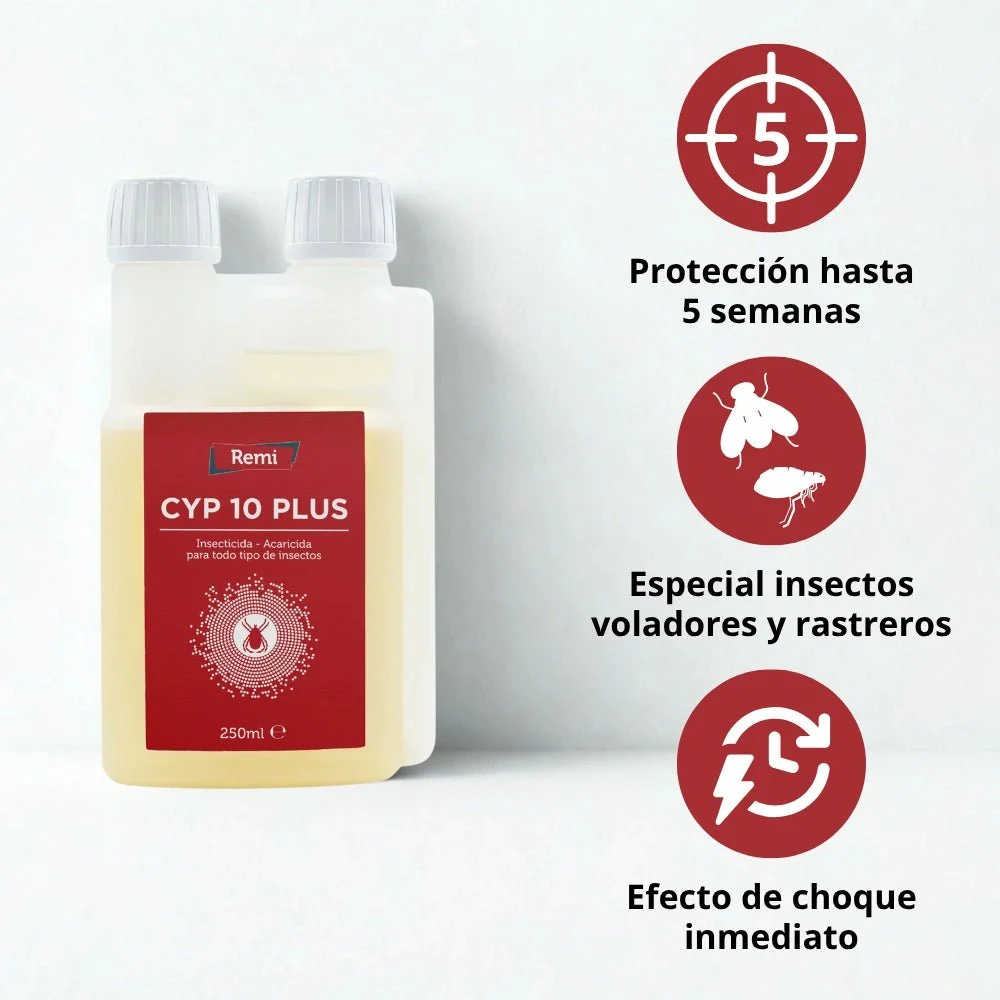 Alta Eficacia Profesional Insecticida Acaricida Concentrado Emulsionable Cipermetrina - Remi Hogar
