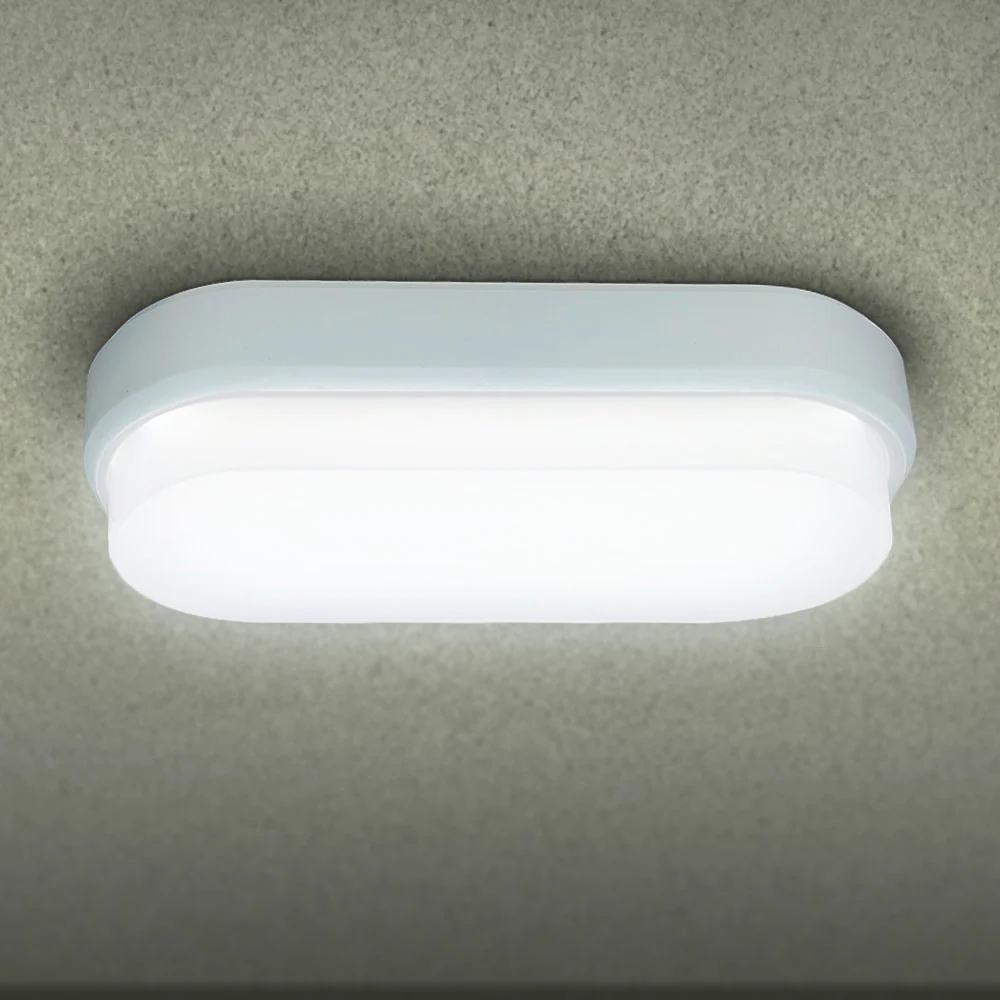 Lámpara de Plafón SCREW OVAL II Blanco con Feromonas