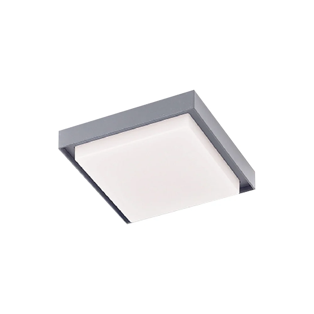 Repelente Lámpara de Plafón OKAB II Gris