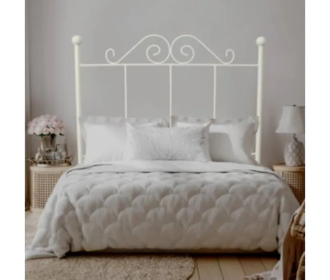 Cabecero Forja Palacio para Cama de 90 Hueso 98x125x4.