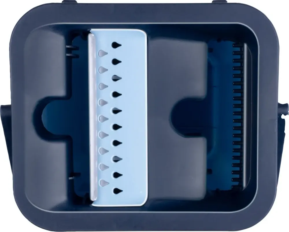 Set de fregado Alpina fregona + cubo + 2 paños de microfibra giratorio 360º