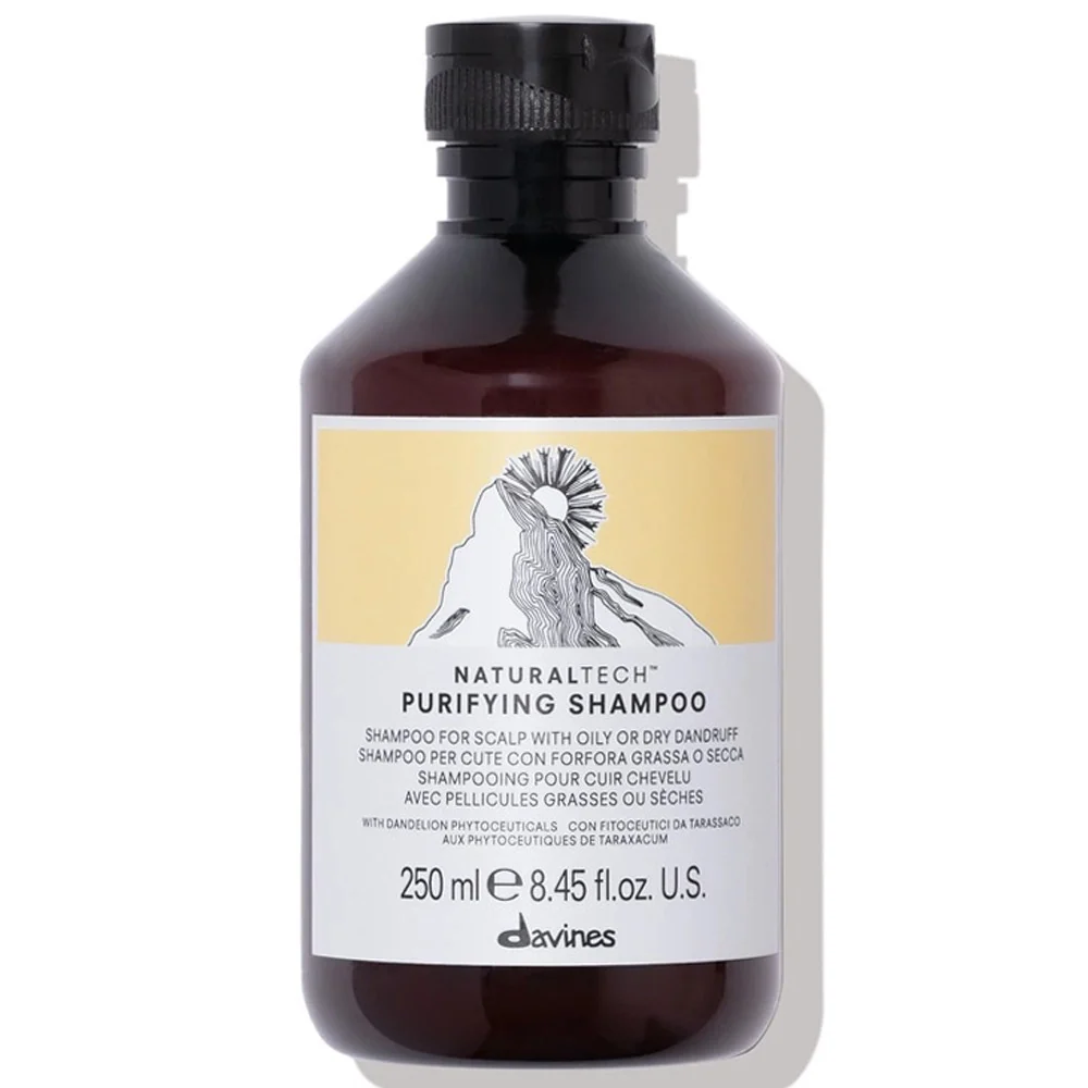 Davines - Champú Anticaspa NaturalTech Purifying 250 ml Eco Friendly
