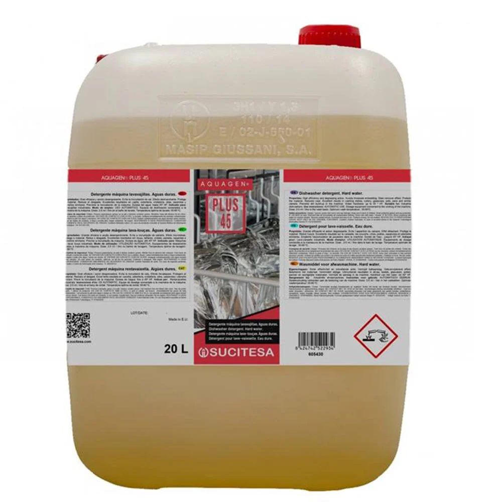 Detergente Para Lavavajillas Balde 20 Lts Aquagen para Lavavajillas Automáticos