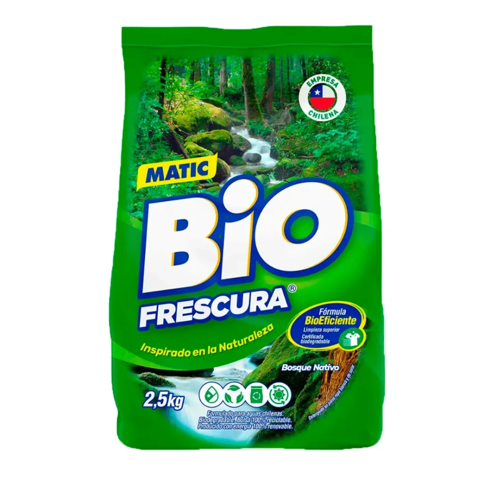Bio Detergente Polvo Bosque Nativo 2.5 kg