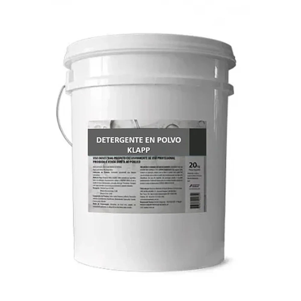 Detergente En Polvo Para Ropa Balde 20 Kgs