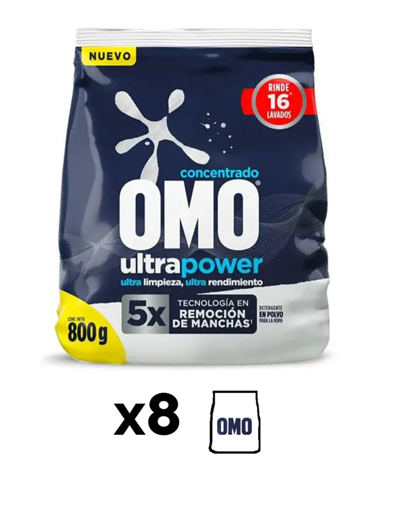 Omo Detergente Matic en polvo 6,4 kg