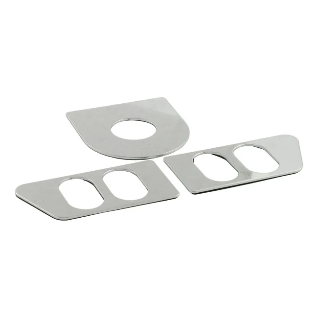 Chrome Ignition & Switch Cover Set 3pcs Harley-Davidson