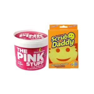 Stardrops Fucsia Stuff El Producto de Limpieza Maravilloso - 500g - Limpiador General - incluye 1 Scrub Daddy estropajo ab...