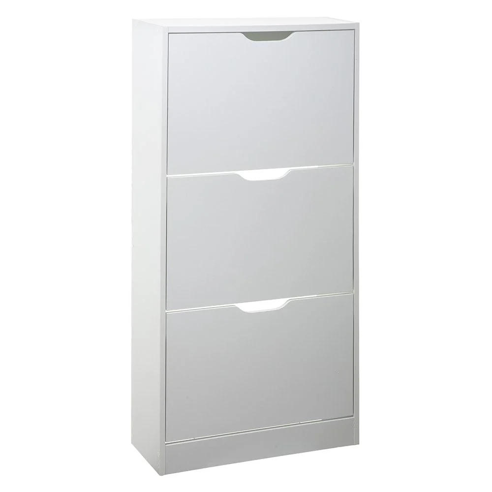 ZAPATERO DE MADERA 115 x 60 x 24 cm COLOR BLANCO 5FIVE