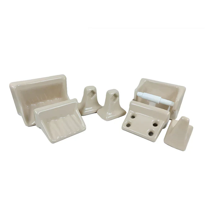 Juego De Accesorios Ceramicos Beige Pm2031 CATO