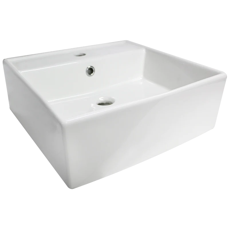 Lavabo Cuadrato Blanco Pm2024 CATO