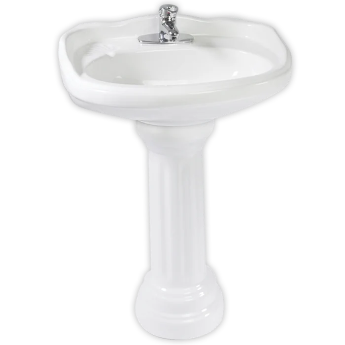 Lavabo Romano Blanco Pm6312 CERAMOSA