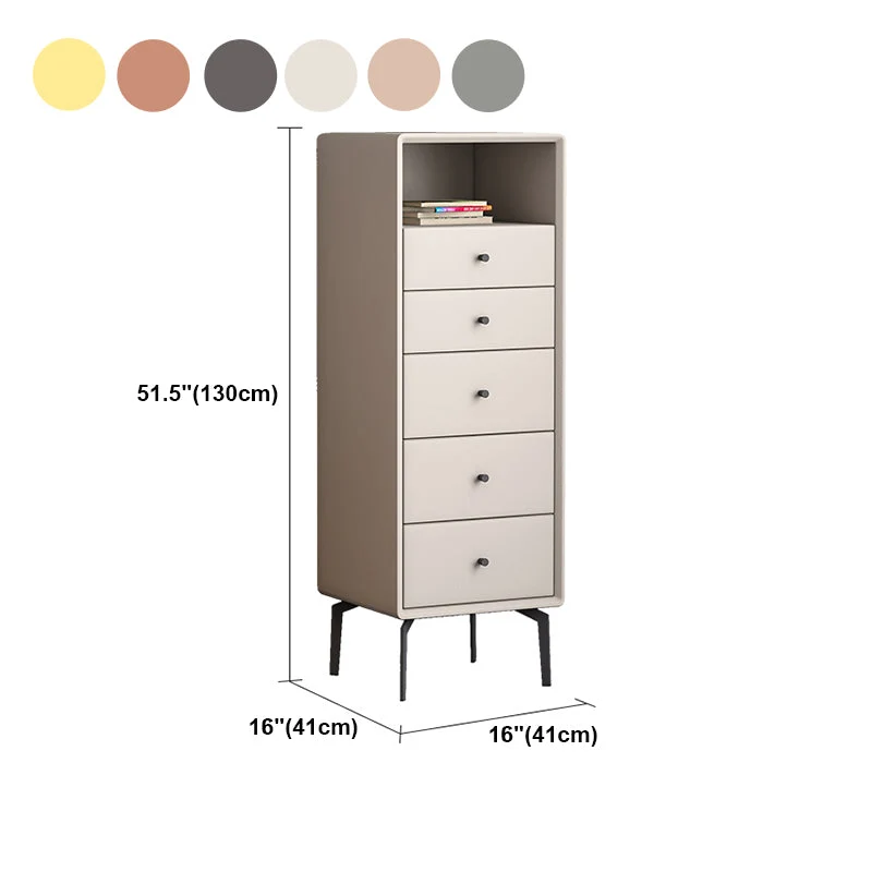 Aparador abierto moderno del almacenamiento 51,5" servidor del buffet de madera sólida del abedul de la sala de estar de H...