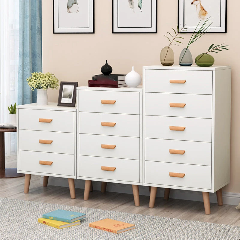 Cómoda decorativa rectangular de madera con patas rectas, 15,74 pulgadas de ancho Clearhalo