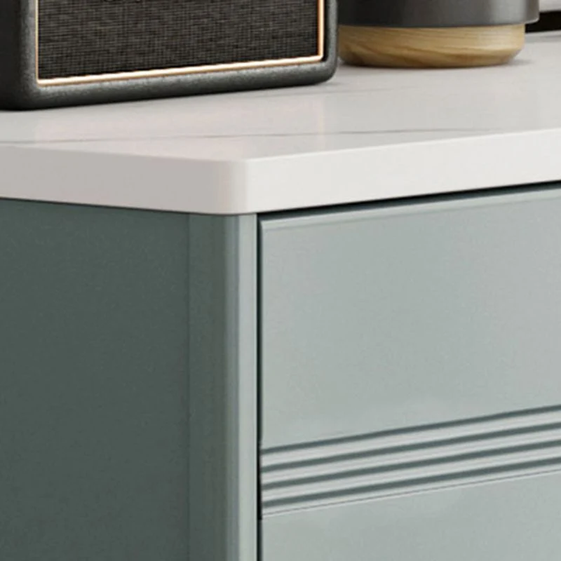 Cómoda decorativa rectangular moderna con cajón Cómoda resistente al agua Clearhalo