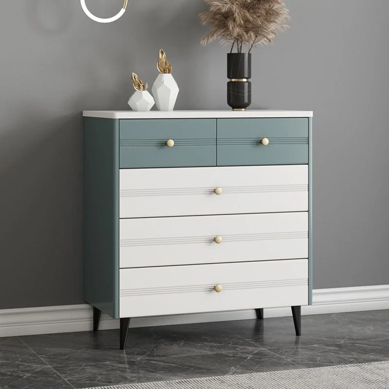 Cómoda decorativa rectangular moderna con cajón Cómoda resistente los arañazos Clearhalo