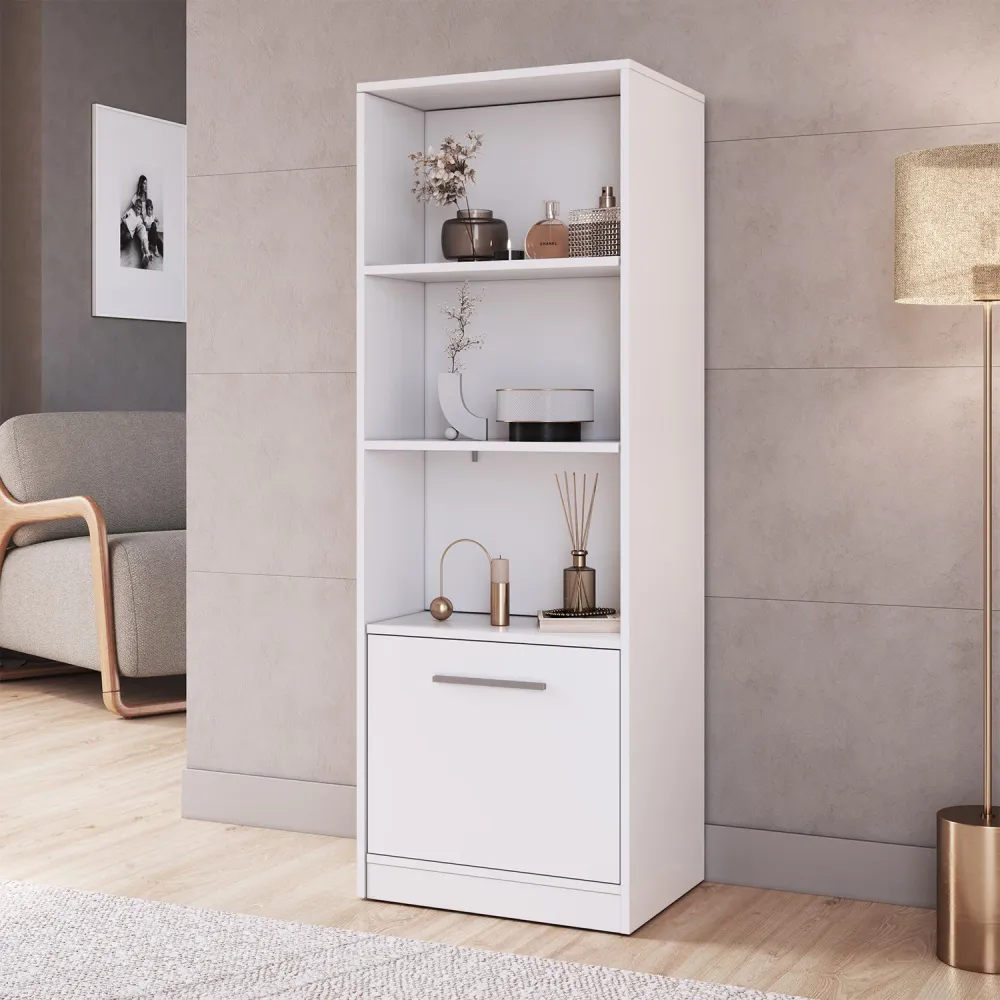 Estante Multiuso Extendible Hoga Lock Blanco