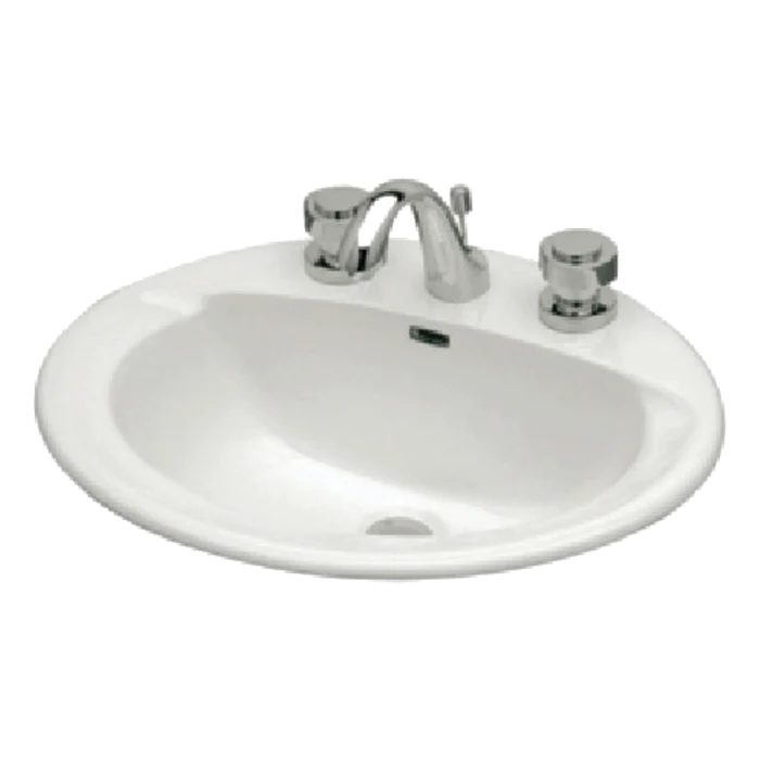 Lavabo De Sobreponer Venezzia Color Blanco De 4 Pulgadas Pm6998G GOLD UNION