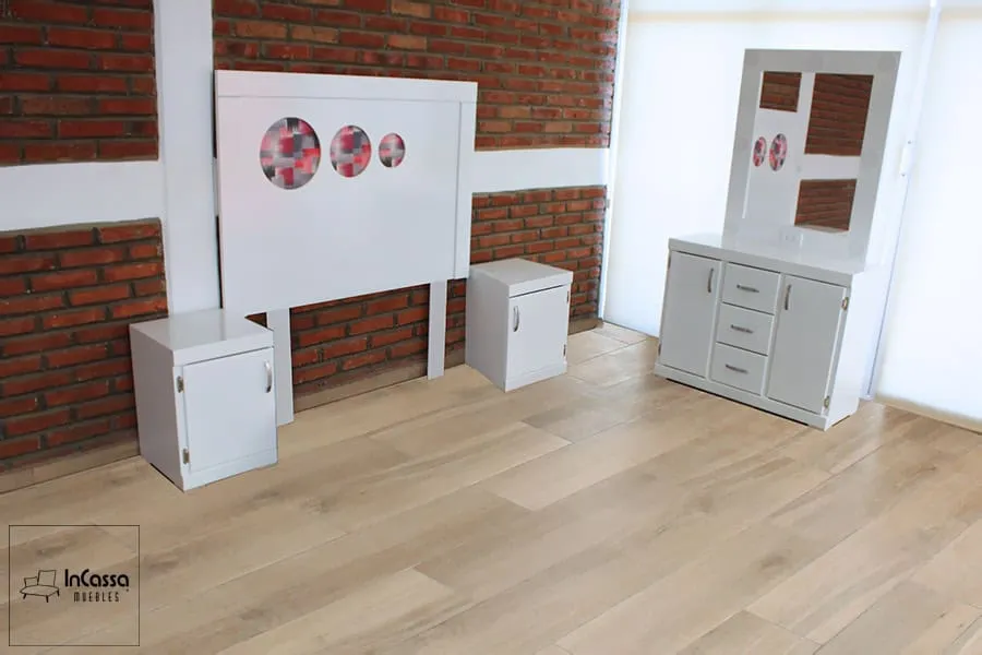 Recámara Modelo EL CAIRO VANITY InCassa Muebles