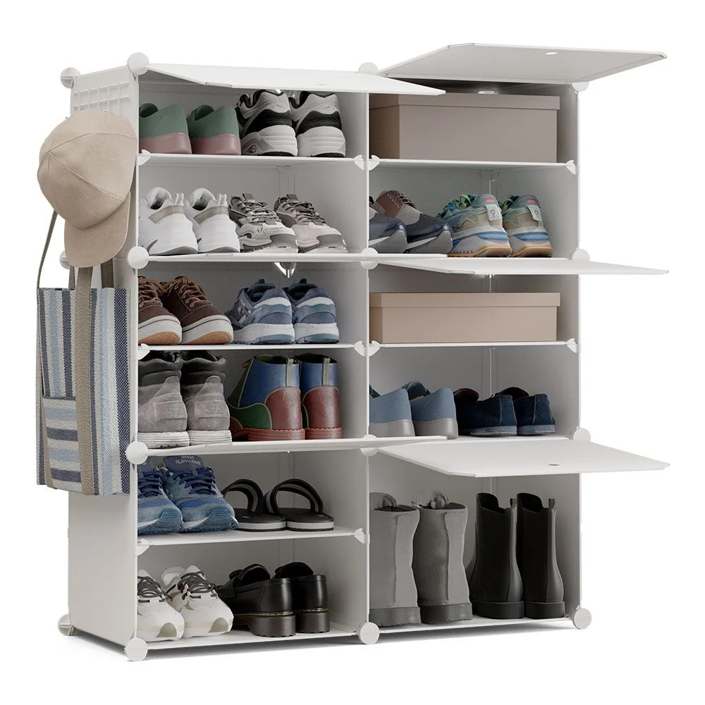 ZAPATERO MODULAR CUBE C6 BLANCO NEWLUX