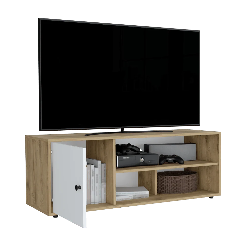Rack de TV 55'' Noah RTA Macadamia Blanco RTA DESIGN