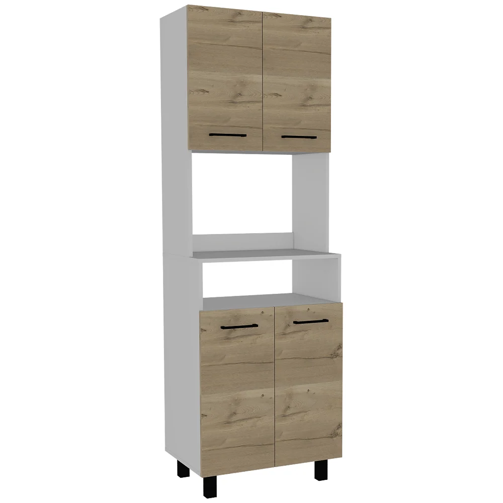 Modulo Microondas Lanzini Blanco Duna RTA MUEBLES