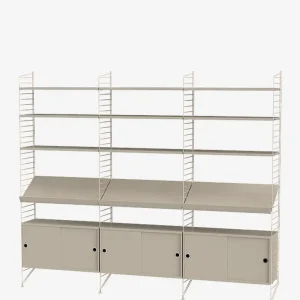 salón g beige String