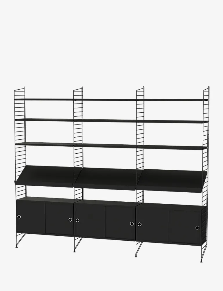 salón g negro String