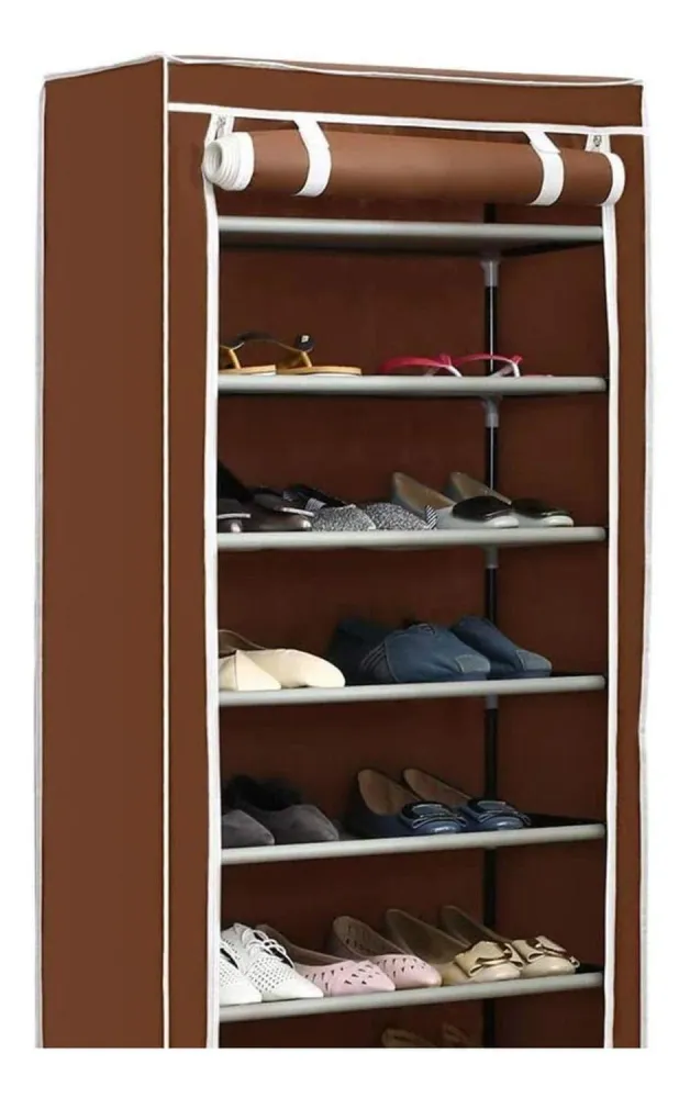 Zapatero Organizador Hogar 9 Niveles 1.60x60x30 CM Café