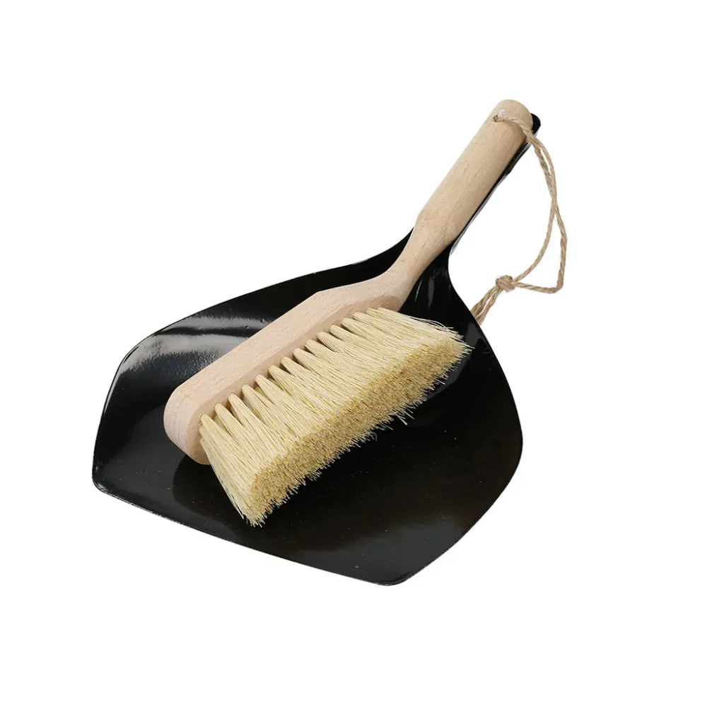Ergonómico KitchenCraft Sin procesar Elements Dustpan and Brush Set