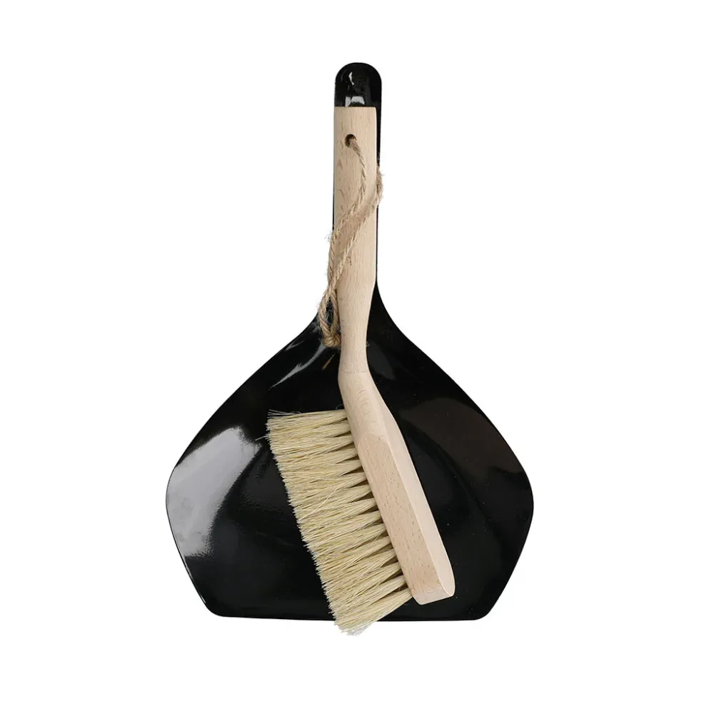 Ergonómico KitchenCraft Sin procesar Elements Dustpan and Brush Set