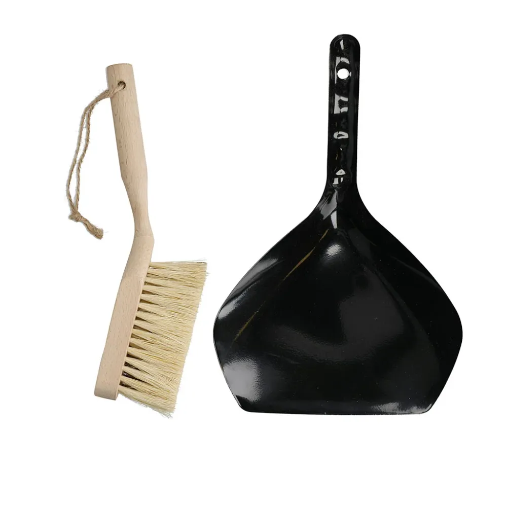 Ergonómico KitchenCraft Sin procesar Elements Dustpan and Brush Set